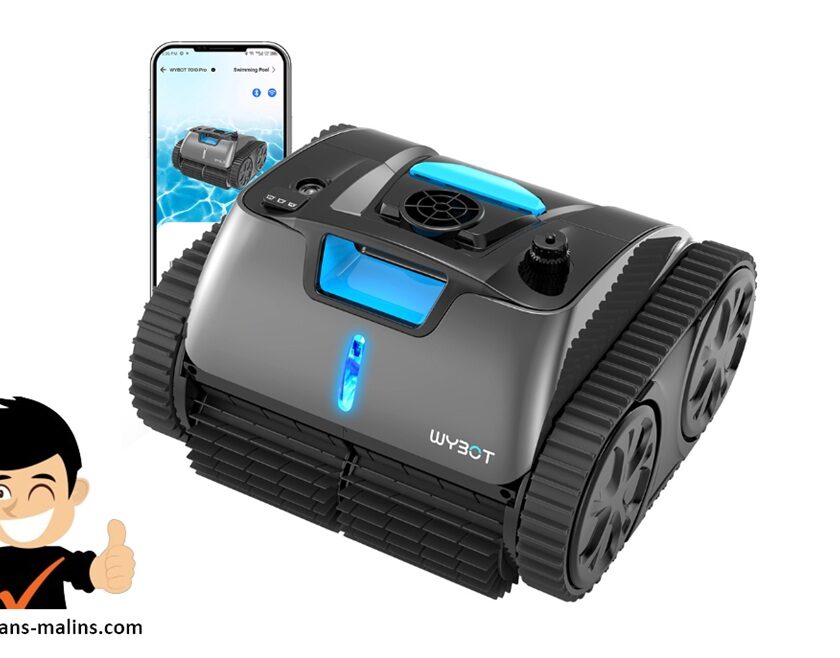 wybot c1 max le robot de piscine sans fil connecté